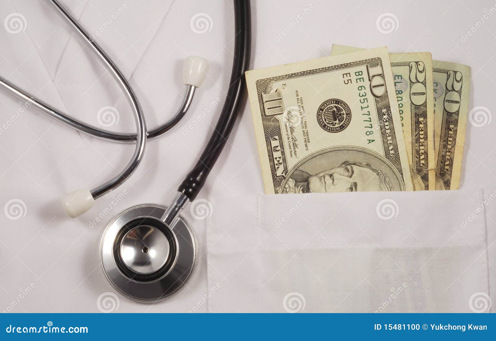 money in doctorÃ¢â¬â¢s pocket